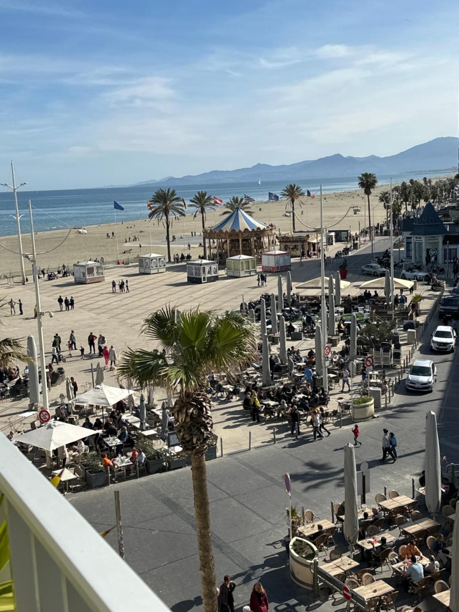 Magnifique Vue Mer F2 45 M2, Parking Surveille Linge De Maison Inclus Canet-en-Roussillon Exteriör bild