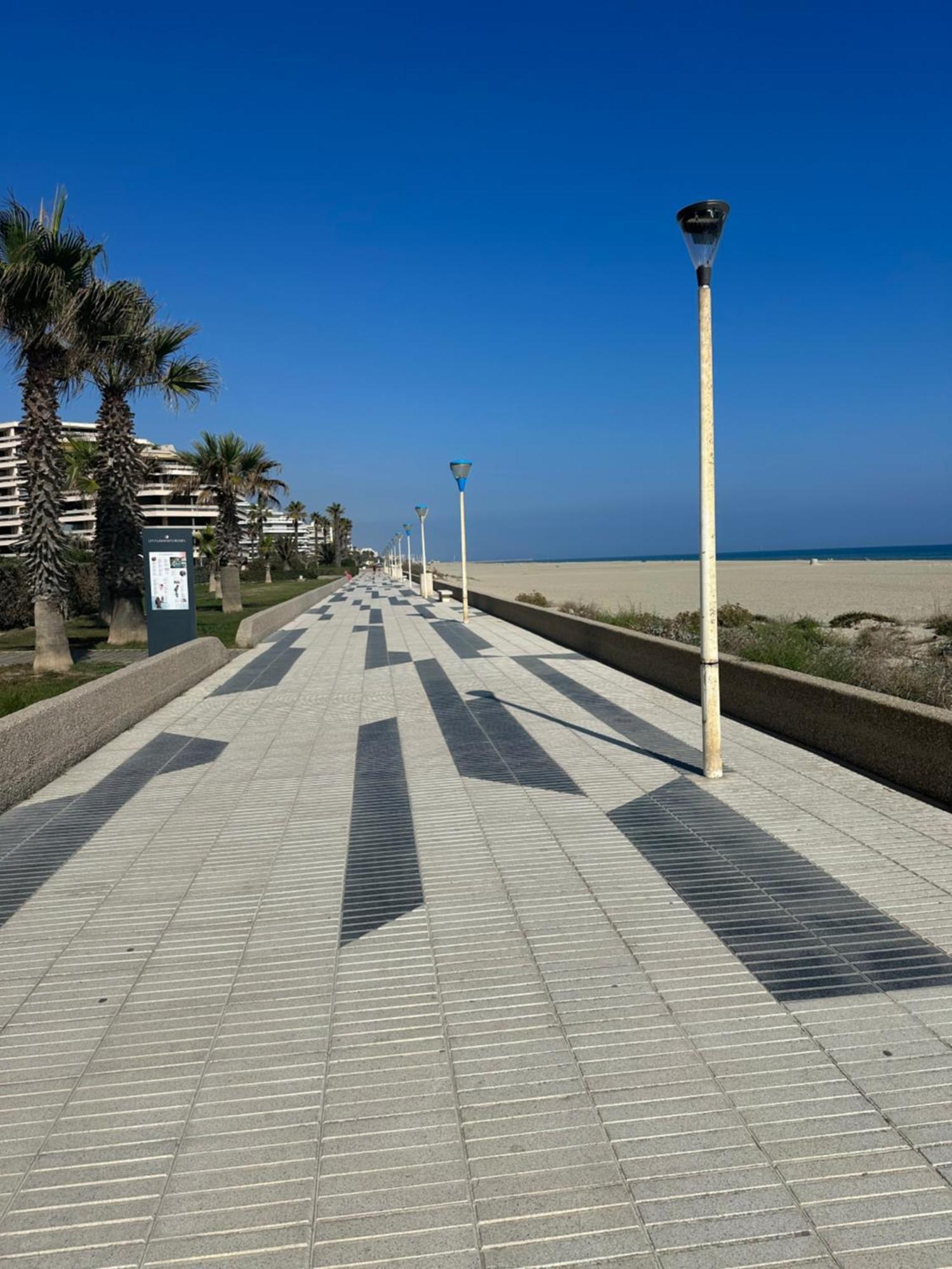 Magnifique Vue Mer F2 45 M2, Parking Surveille Linge De Maison Inclus Canet-en-Roussillon Exteriör bild