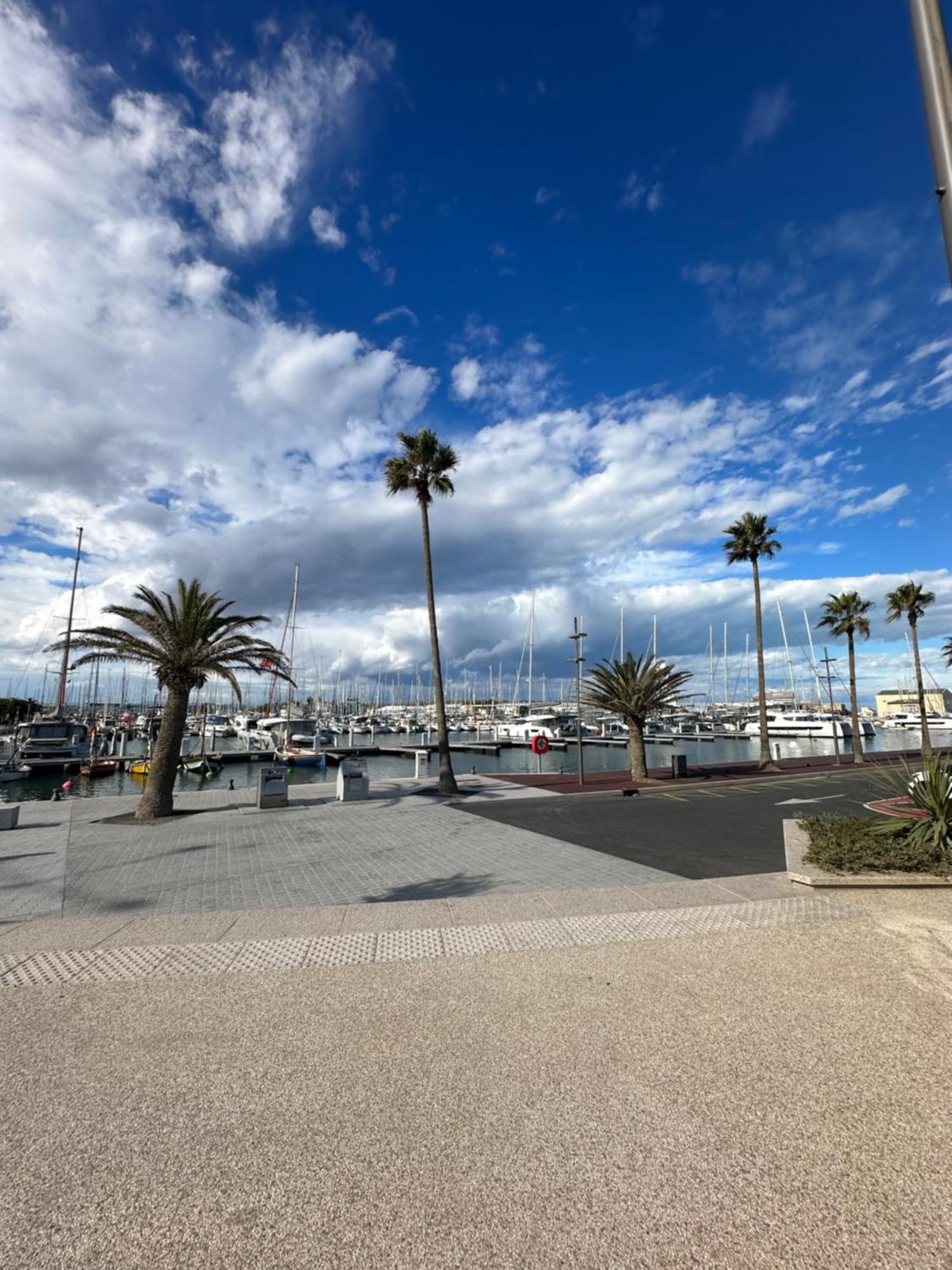Magnifique Vue Mer F2 45 M2, Parking Surveille Linge De Maison Inclus Canet-en-Roussillon Exteriör bild